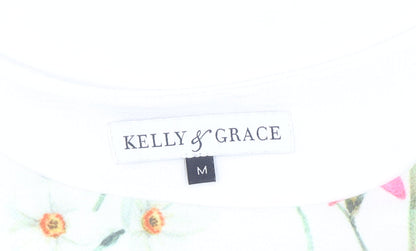 Kelly & Grace Women's Multicoloured Floral Sleeveless Camisole Top M