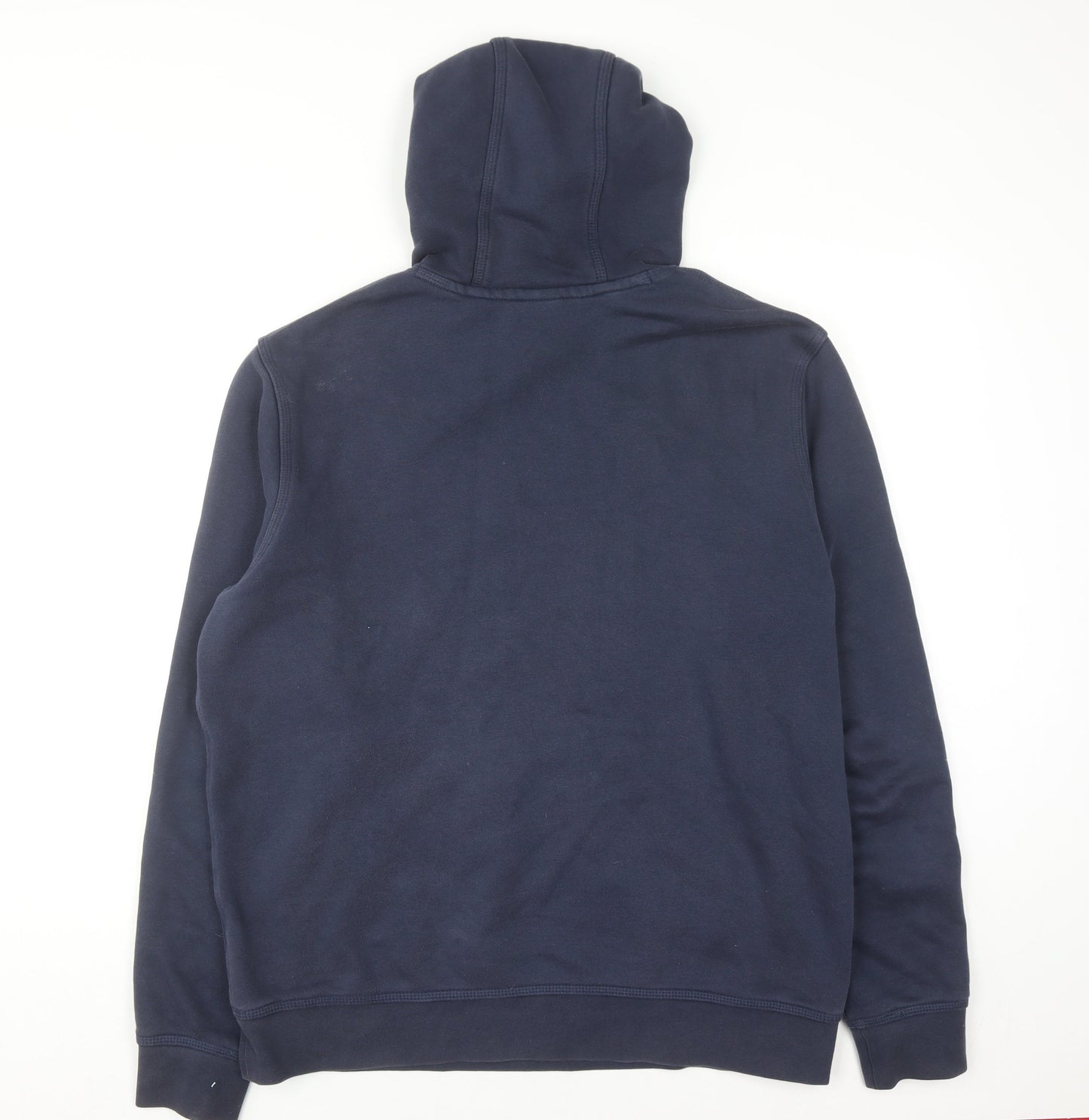 Nike Men's Blue XL Pullover Hoodie Fleece Cotton Logo Sportswear