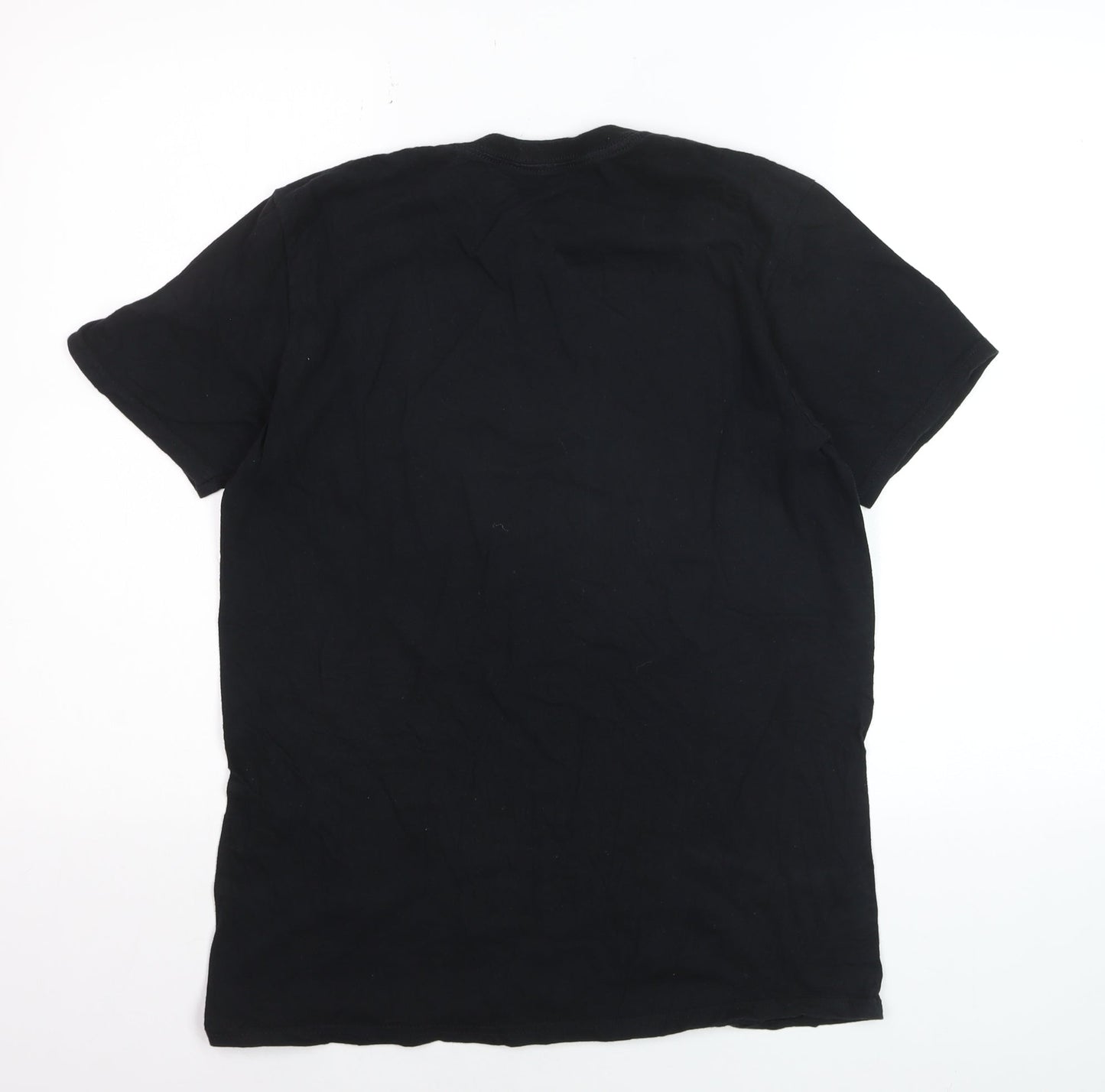 Queen Official Merch Men's Black Medium 80s Rock Band T-Shirt
