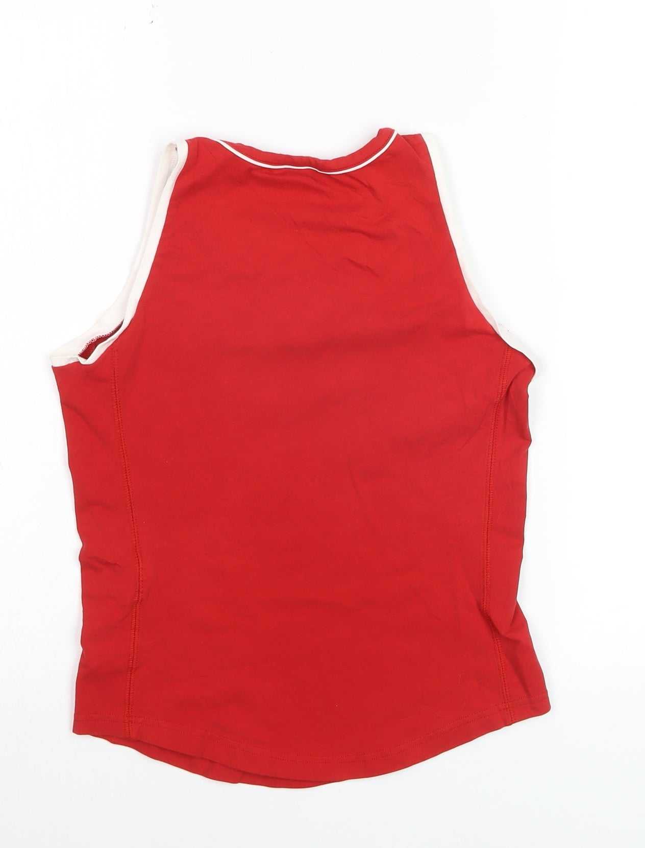 Champion Women's Red Racerback Tank Top M Slim Fit Activewear