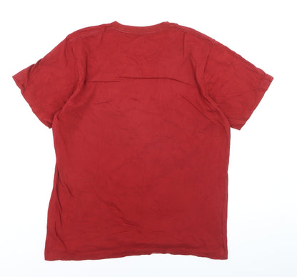 Uniqlo Men Red Beastie Boys Graphic Band T-Shirt Size M
