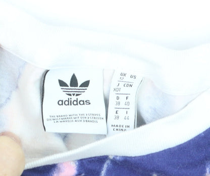 Adidas Men's Multicoloured Tie-Dye Tank Top Size L Regular Fit