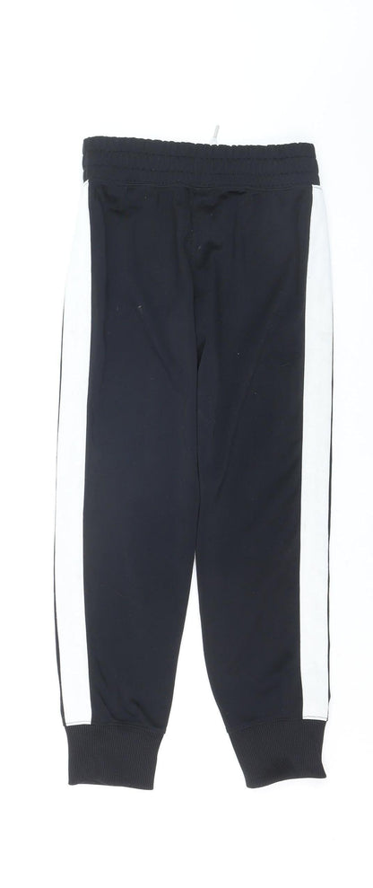 Nike Boys Black XS Jogger Track Pants with Side Stripe
