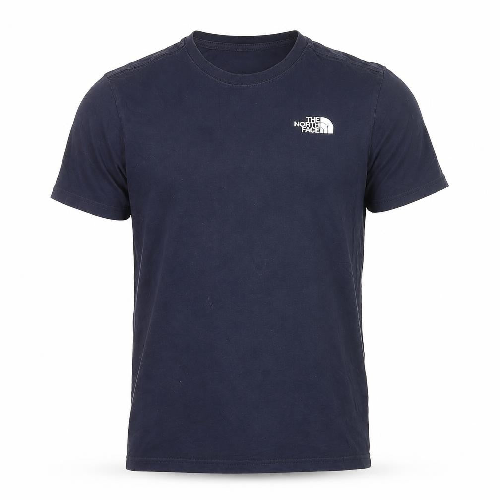 The North Face Men's Blue Small Crew Neck Cotton Outdoor T-Shirt