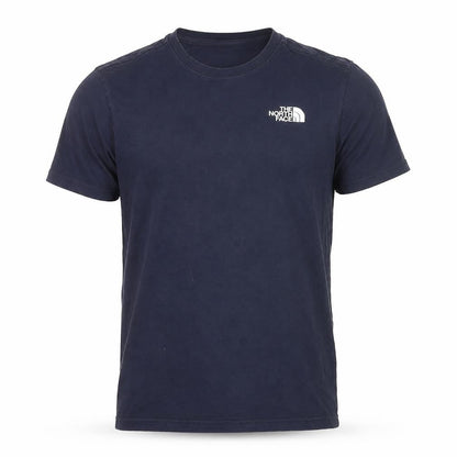 The North Face Men's Blue Small Crew Neck Cotton Outdoor T-Shirt