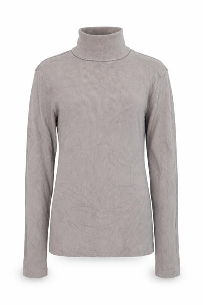 H&M Women Beige Roll Neck Pullover Jumper XS Cotton Blend