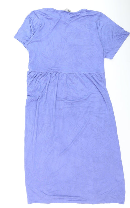 Pebble Bay Women’s Purple T-Shirt Dress Size 16 Casual Jersey