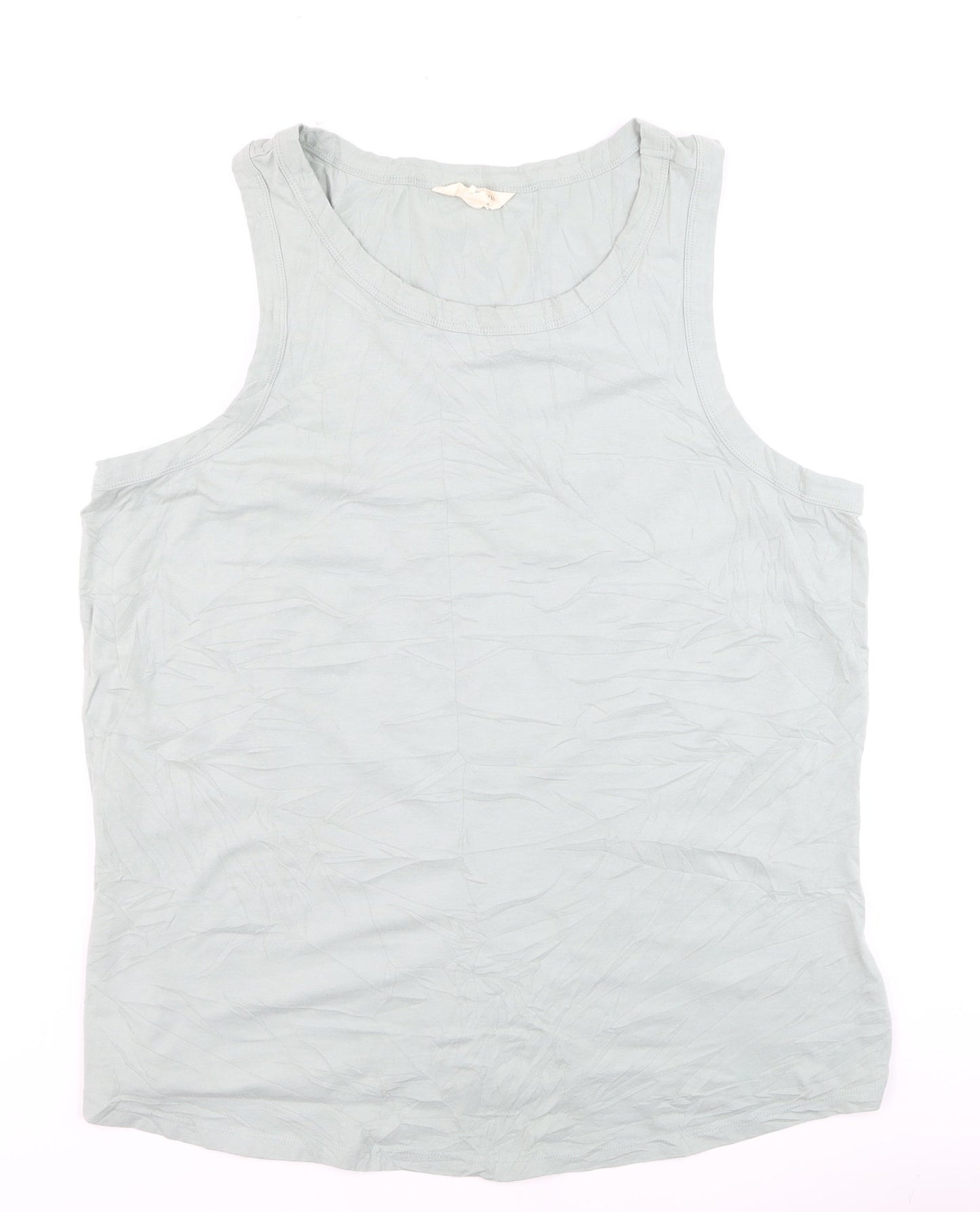 Seasalt Cornwall Women's Green Organic Cotton Tank Top UK 20