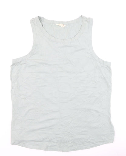 Seasalt Cornwall Women's Green Organic Cotton Tank Top UK 20