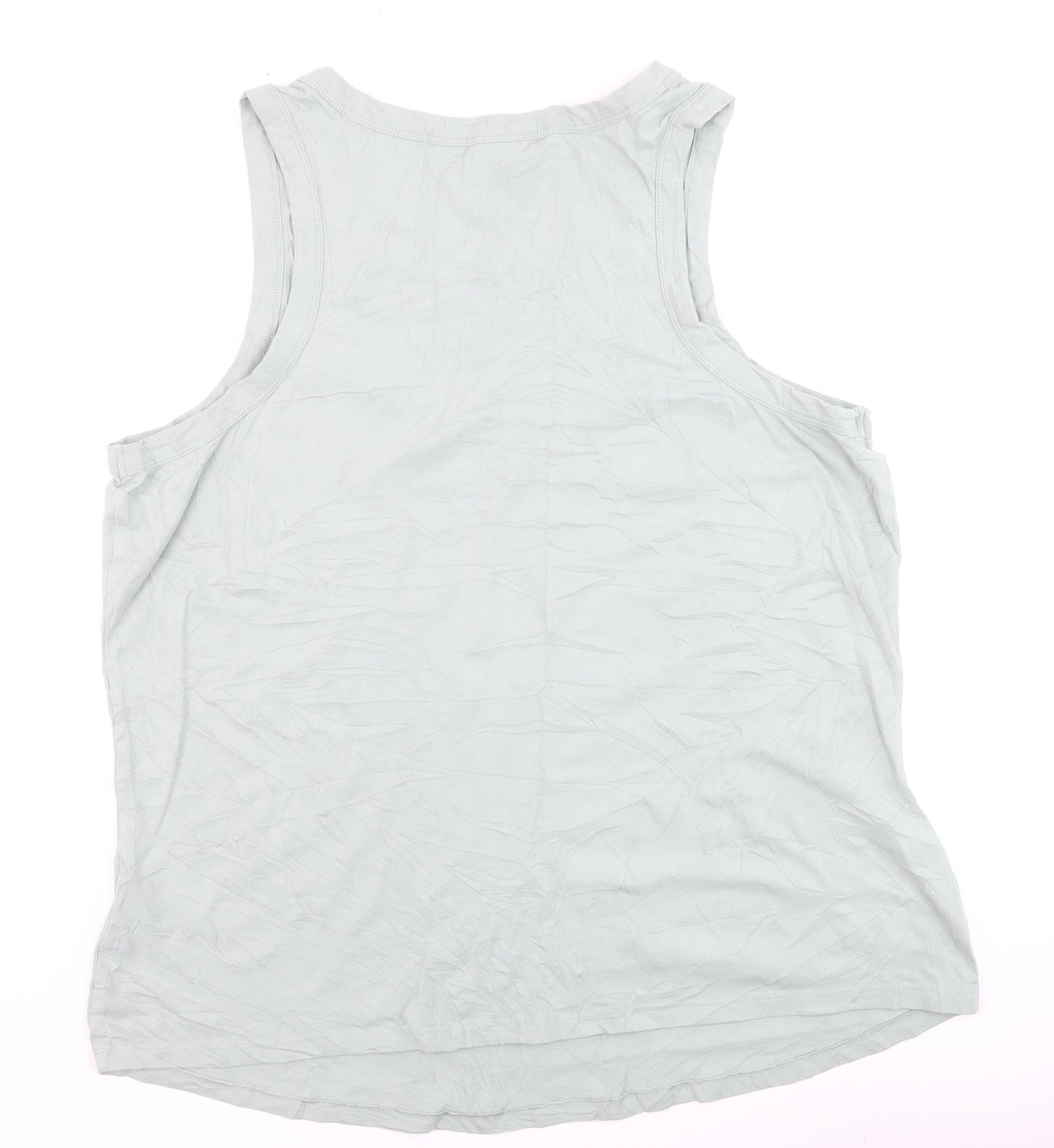 Seasalt Cornwall Women's Green Organic Cotton Tank Top UK 20