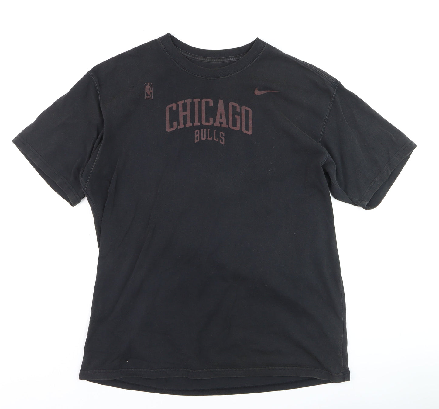 Nike Men’s Black Chicago Bulls NBA T-Shirt Size M Loose Fit