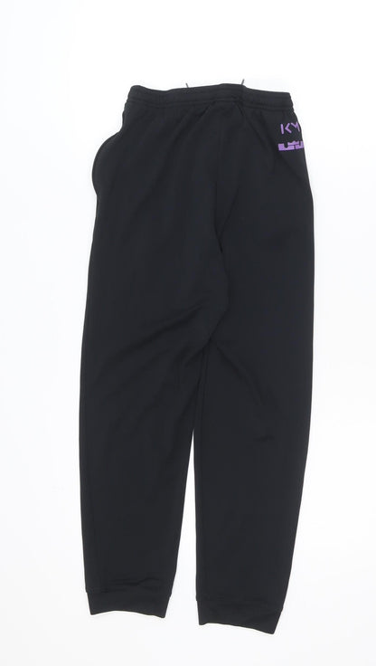 Nike Boys Black Dri-Fit Jogger Trousers L 147-158cm Athletic Sportswear