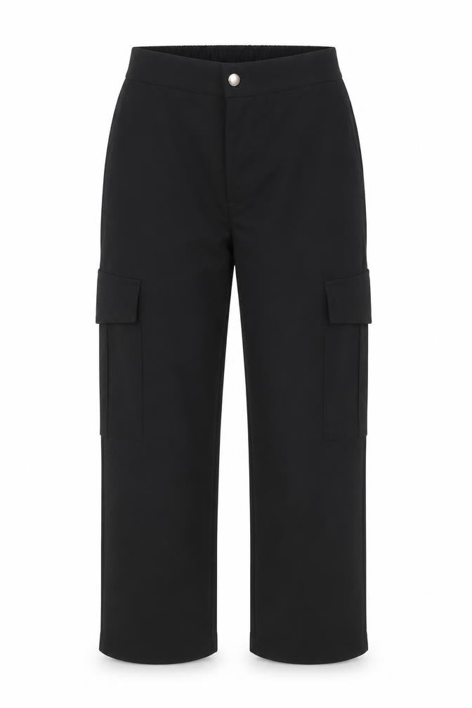 Zara Women Black M Workwear Stretch Suit Trousers