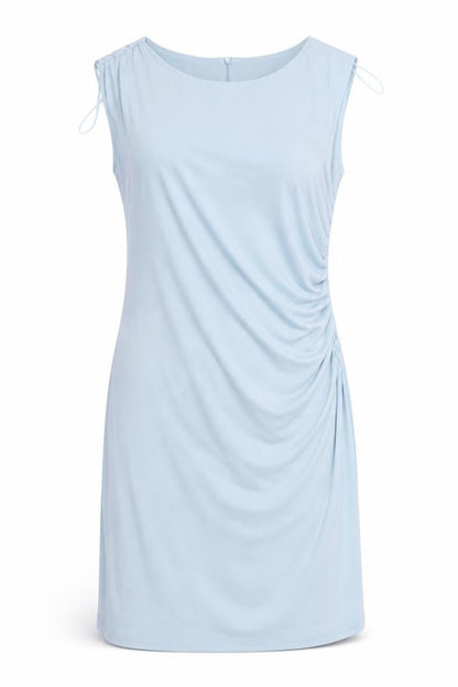 Savida Women's Blue Knee Length Sheath Dress Size 14