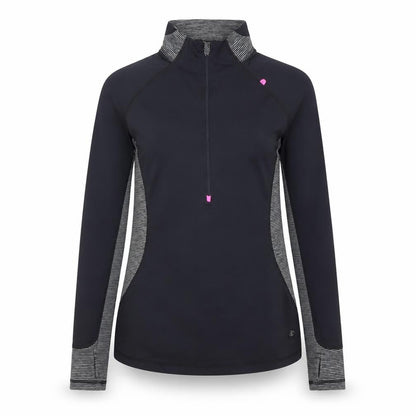 Dunnes Stores Women Black Size 12 1/4 Zip Performance Activewear Jacket