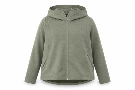 Dunnes Stores Women Green Size 16 Hooded Full Zip Activewear Jacket