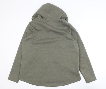 Dunnes Stores Women Green Size 16 Hooded Full Zip Activewear Jacket