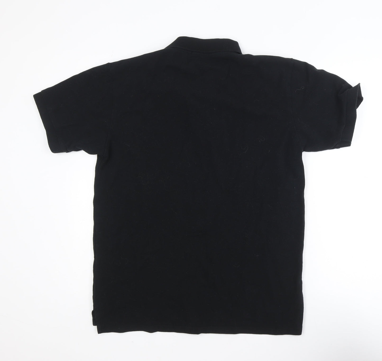 Ralph Lauren Men's Black Slim Fit Cotton Polo Shirt Size L