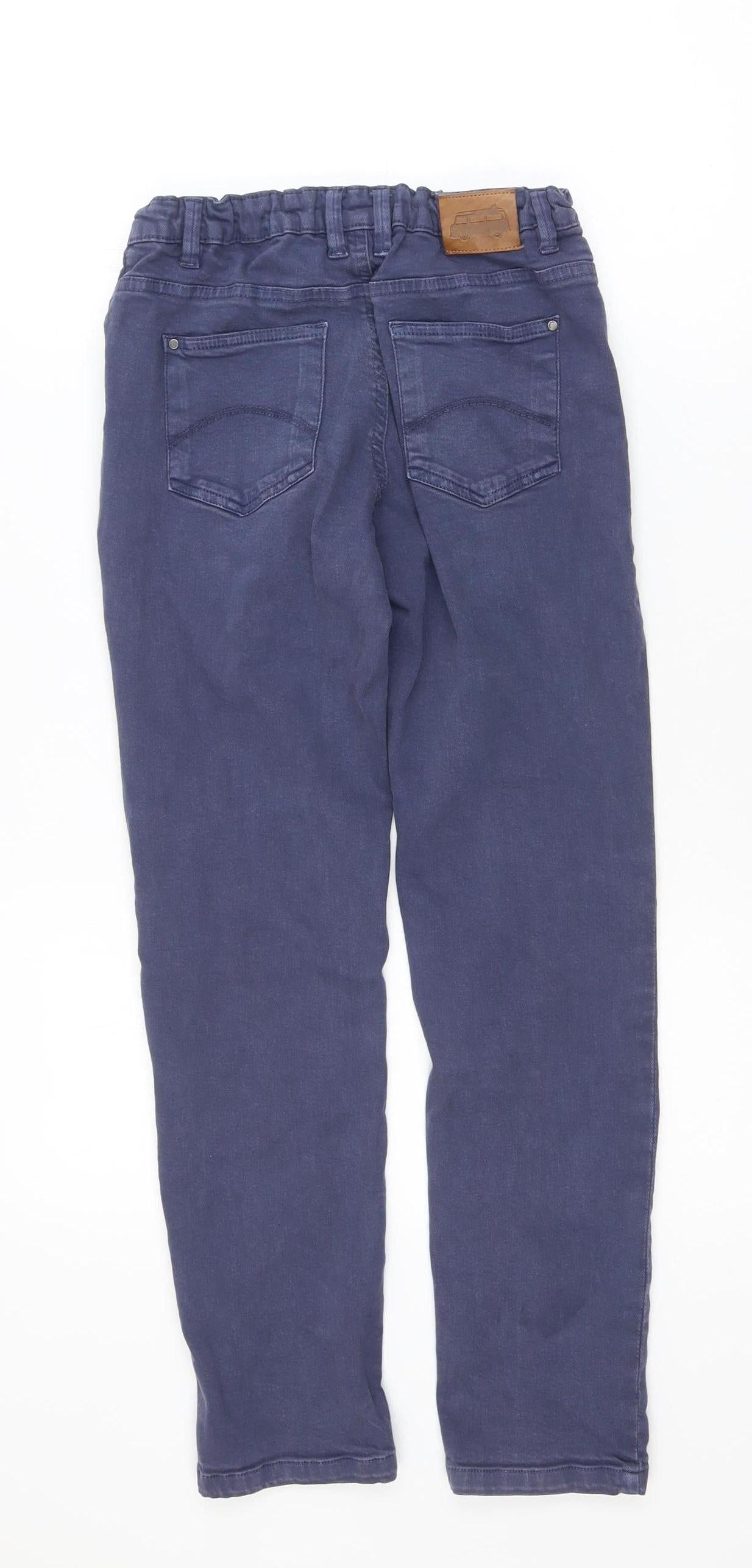 Sturdy Girls Blue Straight Jeans 11-12 Years Regular Fit Cotton