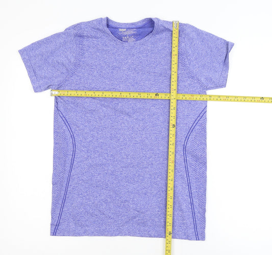 Dunnes Stores Men's Blue Athletic Fit Moisture Wicking T-Shirt M