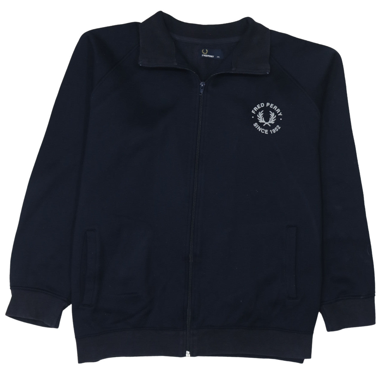 Fred Perry Men’s Blue Full Zip Fleece Sweatshirt 2XL