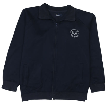 Fred Perry Men’s Blue Full Zip Fleece Sweatshirt 2XL