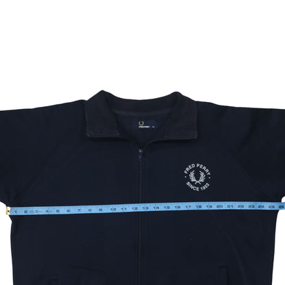 Fred Perry Men’s Blue Full Zip Fleece Sweatshirt 2XL
