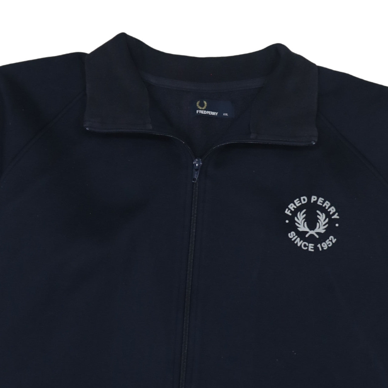 Fred Perry Men’s Blue Full Zip Fleece Sweatshirt 2XL