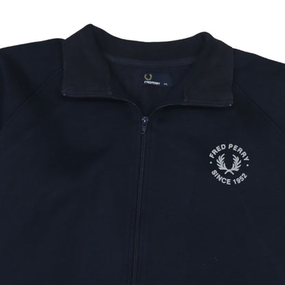 Fred Perry Men’s Blue Full Zip Fleece Sweatshirt 2XL