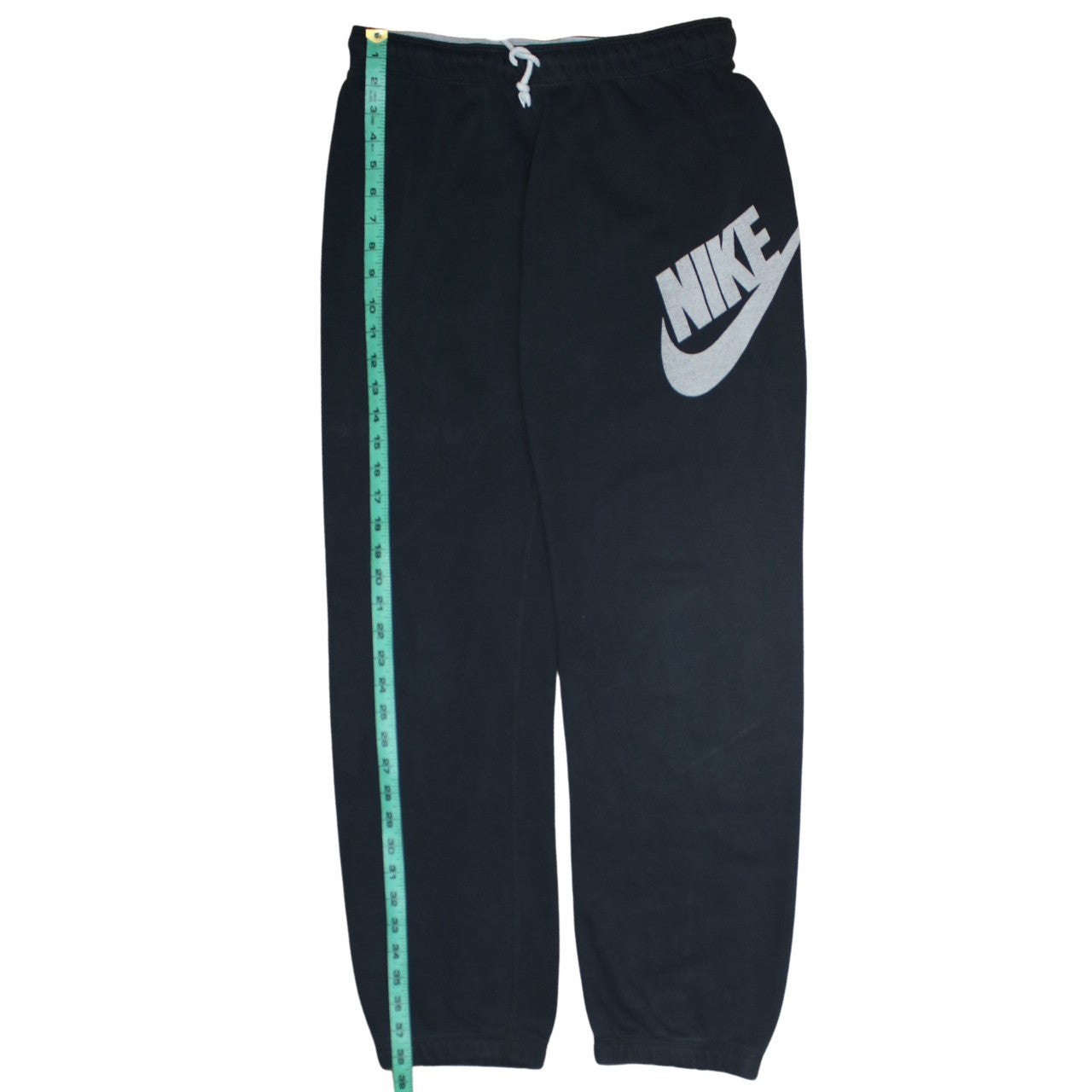 Nike Men's Black Sweatpants Small Regular Fit Logo Joggers