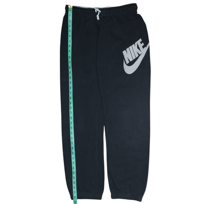 Nike Men's Black Sweatpants Small Regular Fit Logo Joggers