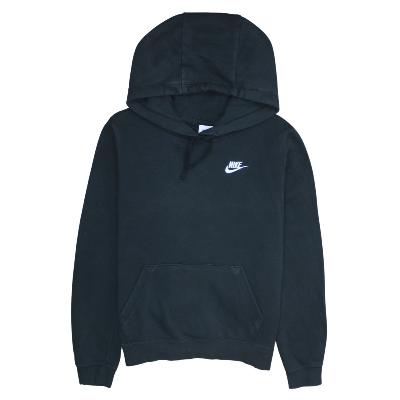 Nike Women's Black Pullover Hoodie Size S Cotton Blend Logo