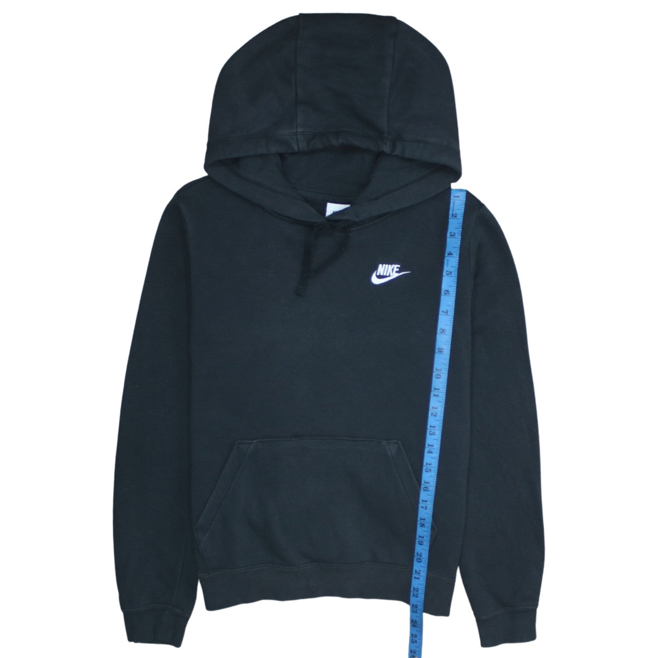 Nike Women's Black Pullover Hoodie Size S Cotton Blend Logo