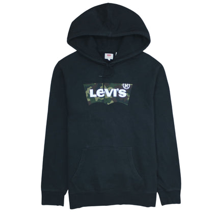 Levi's Men's Black Camouflage Logo Pullover Hoodie Size M