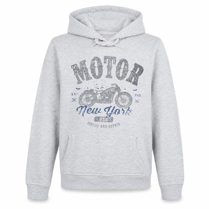 Cedarwood State Men's Grey Pullover Hoodie M Graphic Motor Design