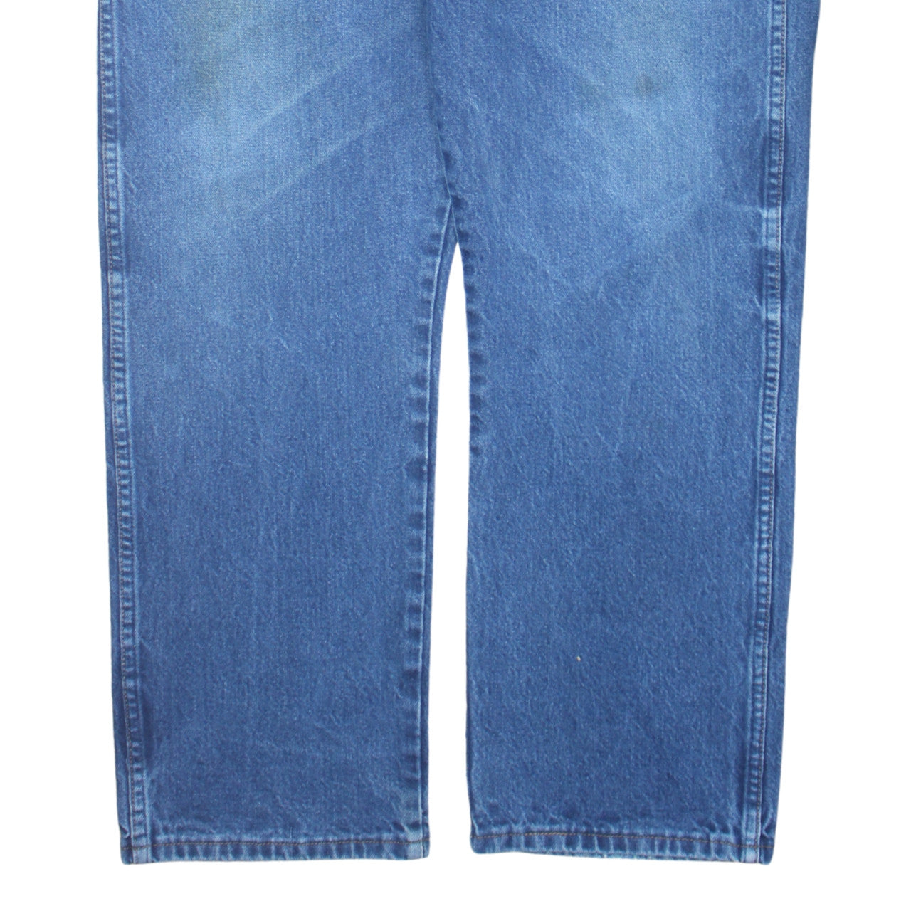 Wrangler Men's Blue Straight Leg Jeans 40x30 Cotton Denim