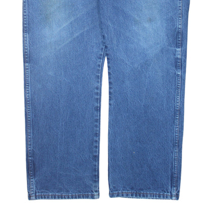 Wrangler Men's Blue Straight Leg Jeans 40x30 Cotton Denim