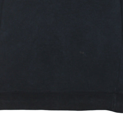 Nike Men's Black Small Pullover Sweatshirt Crew Neck Logo Top