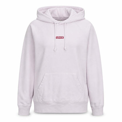 Levi's Womens Light Pink Pullover Hoodie Size S Relaxed Fit