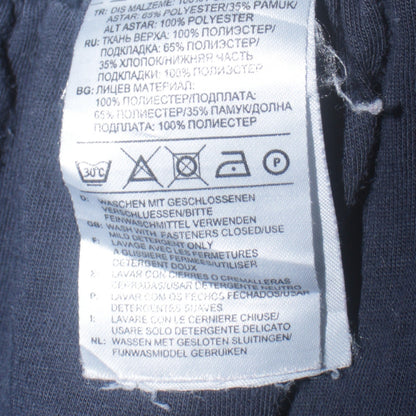 Adidas Women's Blue 2XL Jogger Trousers with Stripes