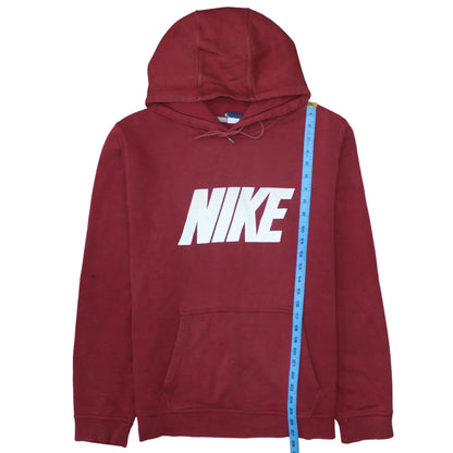 Nike Men’s Red XL Pullover Hoodie Sports Fleece Sweatshirt