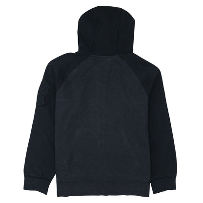 Nike Men's Black Full Zip Hoodie Size M Fleece Sweatshirt