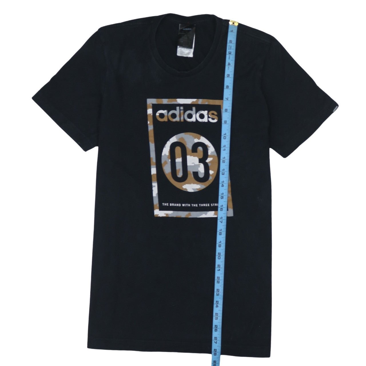 Adidas Men's Black 03 Graphic Sports T-Shirt Size S