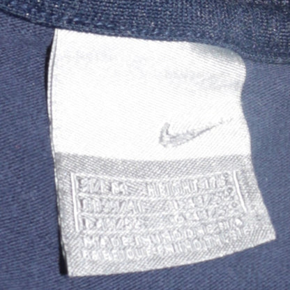 Nike Men's Blue V-Neck Short Sleeve Sports T-Shirt M