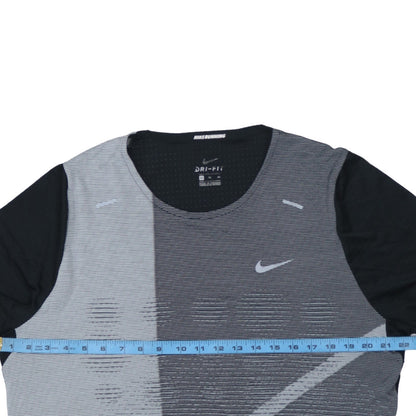 Nike Men's Black XL Dri-Fit Running Jersey T-Shirt