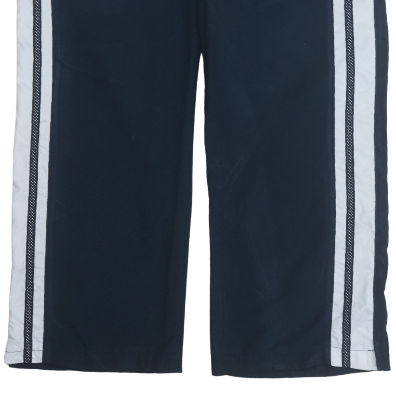 Nike Womens Navy Blue Sports Trousers M (8-10) Elastic Waist Stripe Joggers