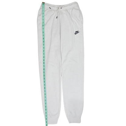 Nike Womens White XS Jogger Sweatpants with Logo