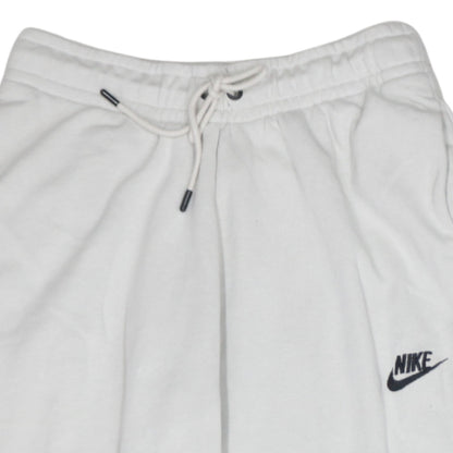 Nike Womens White XS Jogger Sweatpants with Logo