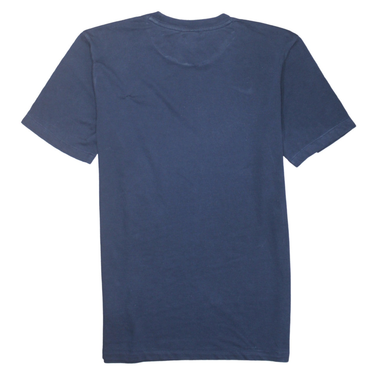 Nike Men's Navy Blue Dri-Fit Cotton Blend Sports T-Shirt Medium