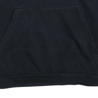 Kappa Mens Black Large Pullover Hoodie with Logo GRPT DE L'AUZON